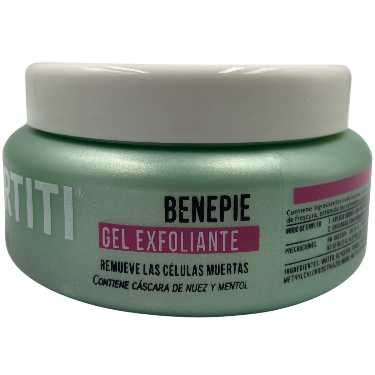 Kit Benepie Neferititi Crema Exfoliante Sales +Tina Rígida Beige. Sweet