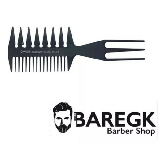 Peine De Corte Y Moldeado 3 En 1. Barbero. Estetica. Baregk