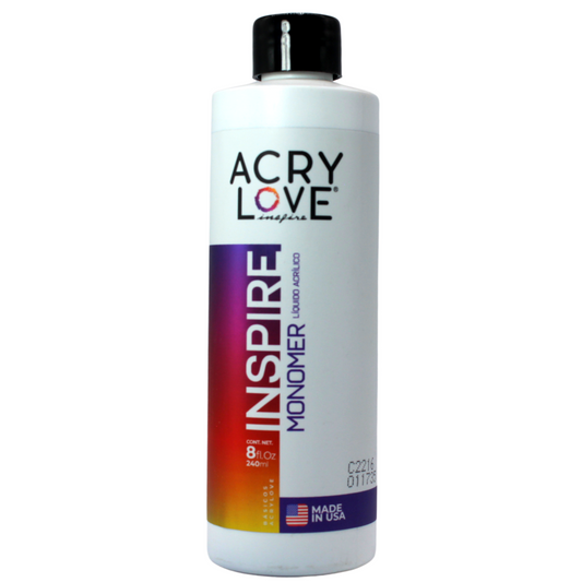 Monómero, Líquido Acrílico Inspire De 8oz. Acry Love