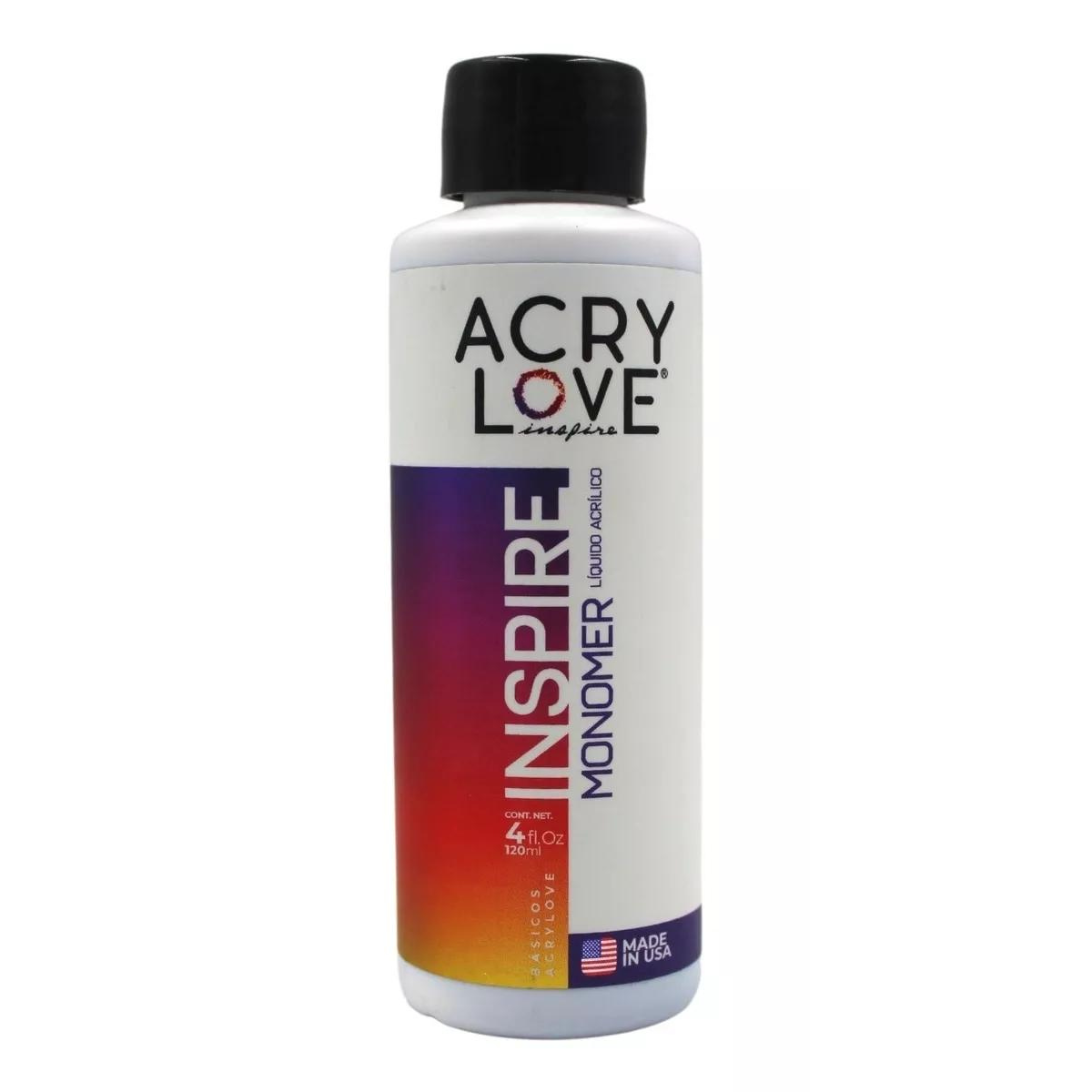 Monómero, Líquido Acrílico Inspire De 4oz. Acry Love