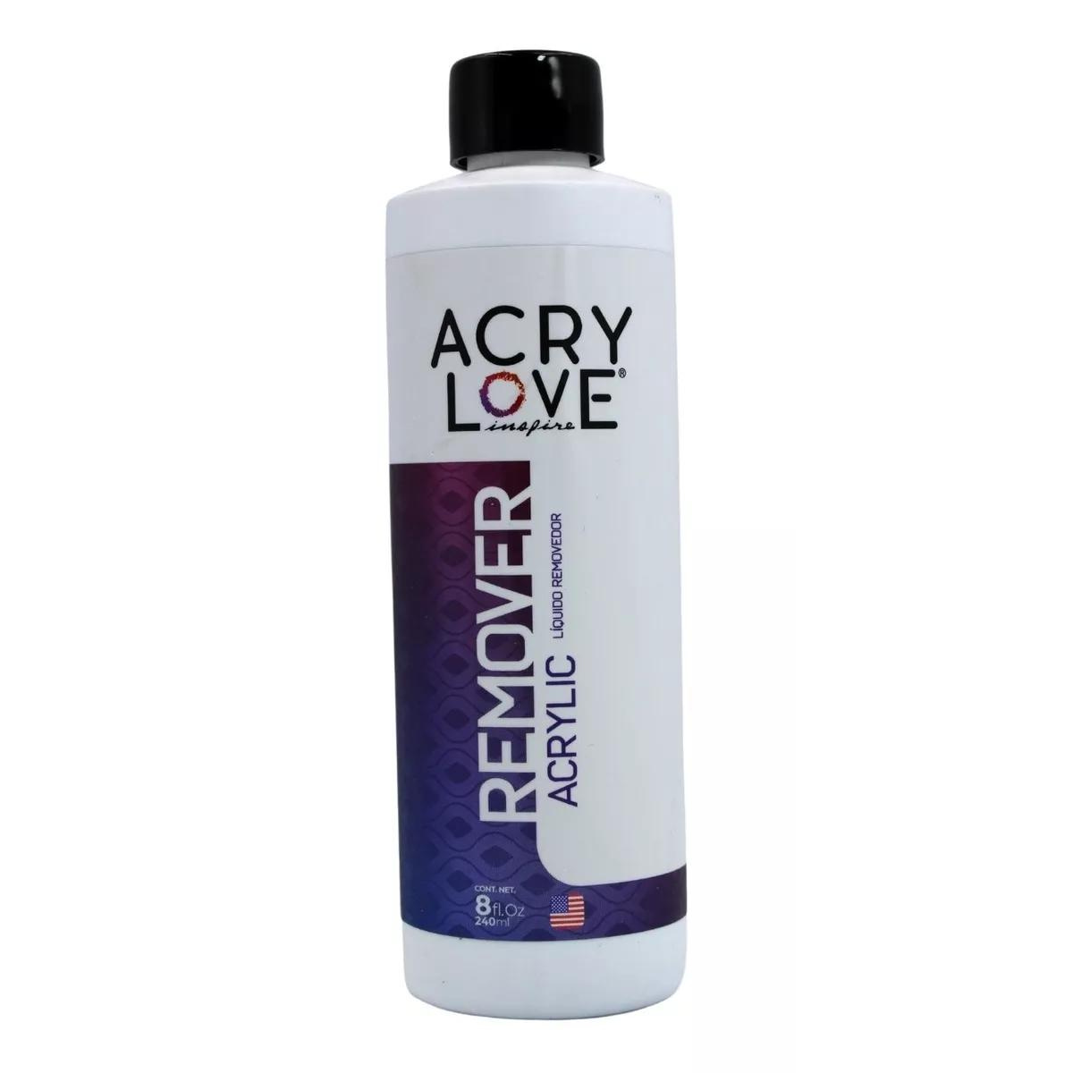 Removedor Acrílico Líquido 8oz. Acry Love