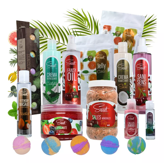 Kit De Pedicura Premium. 20 Piezas De Spa Para Pies + Curso. Sweet