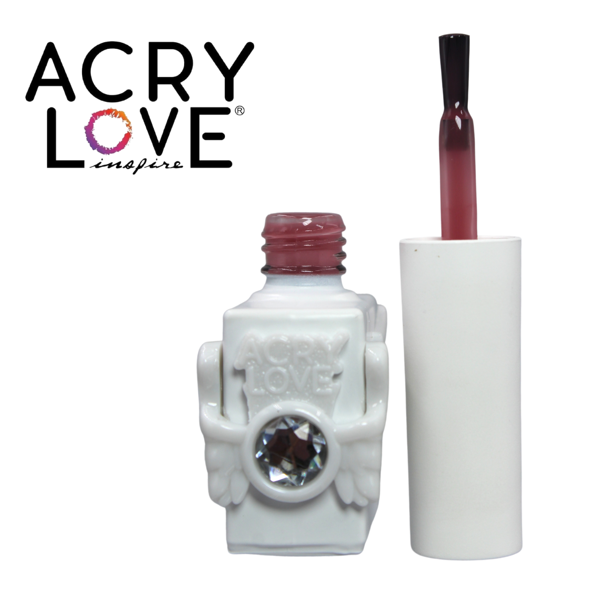 Esmalte Rubber #23, Gel Para Uñas 15ml. Acry Love