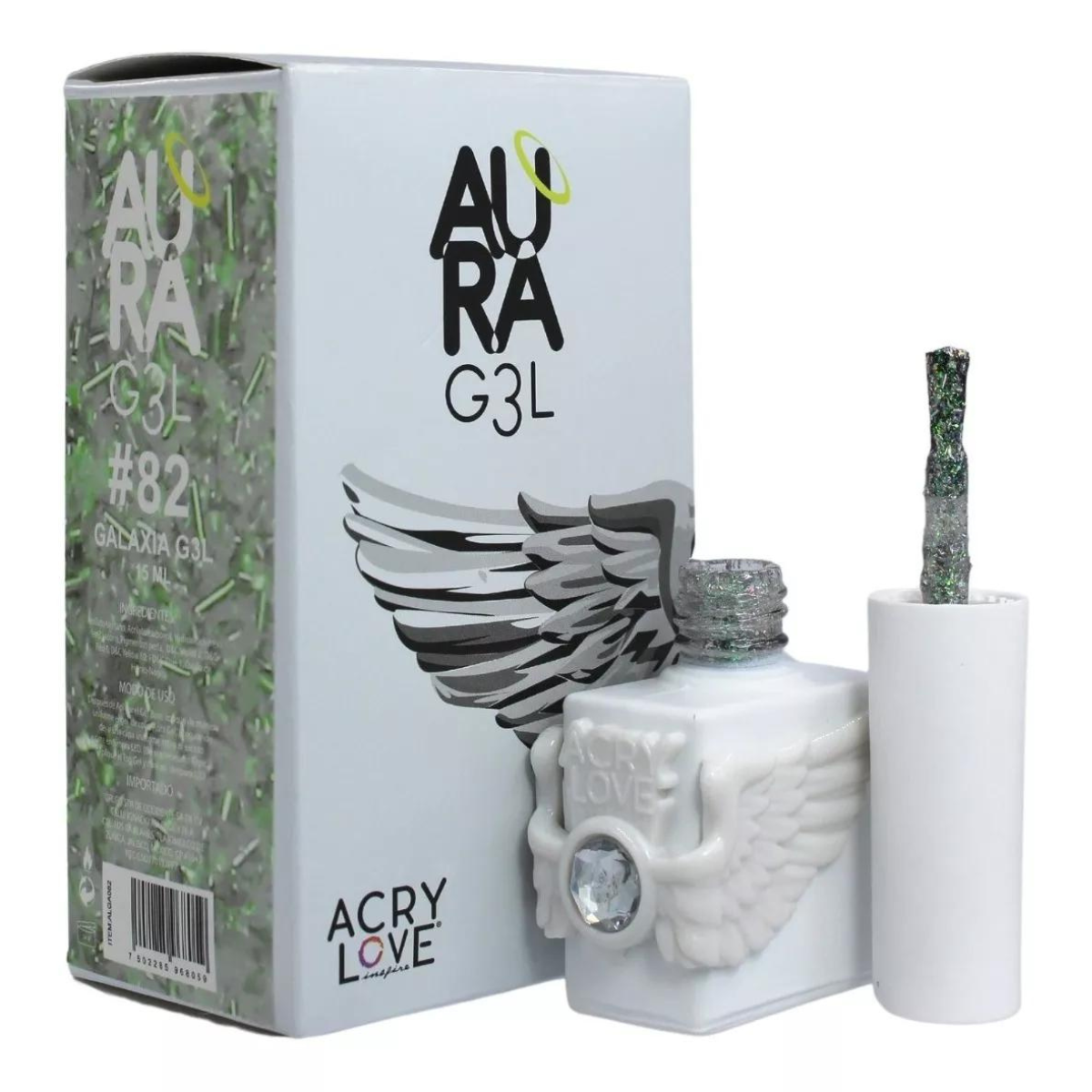 Aura Gel, Galaxy Gel Para Uñas 15ml. Acry Love