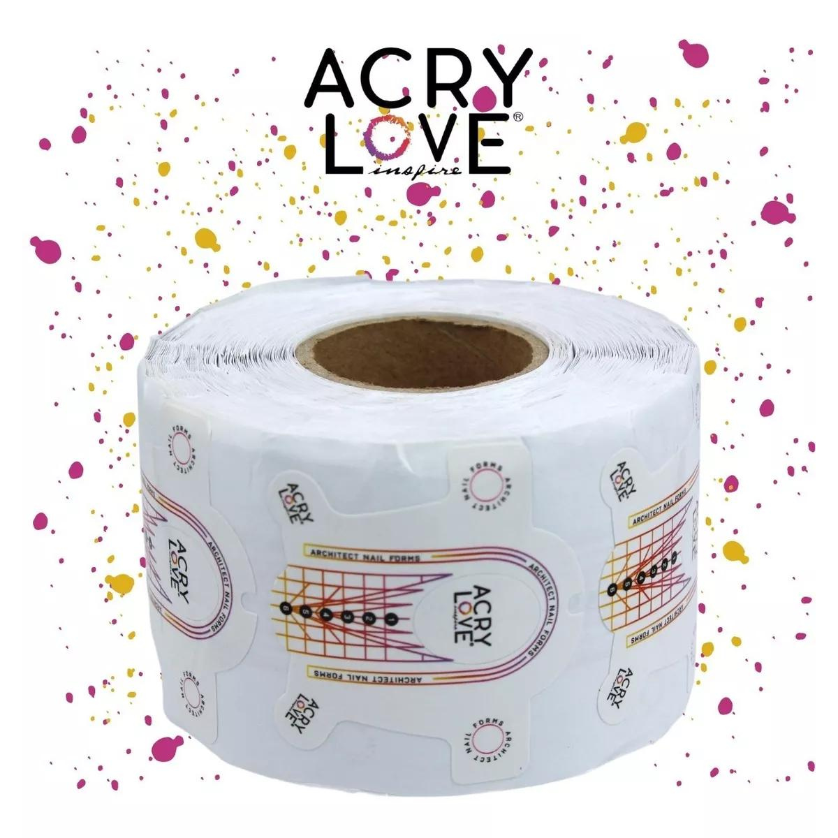 Forma Escultural En Rollo Chico, 400pz Architect. Acry Love