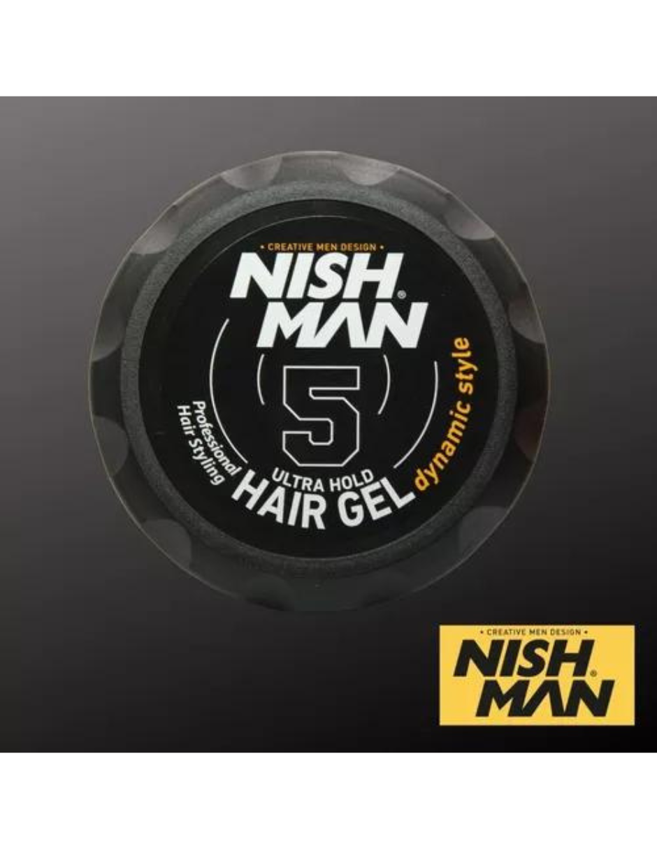 Hair Styling Gel Cabello Extra Fuerte Dynamic 750ml. Nishman