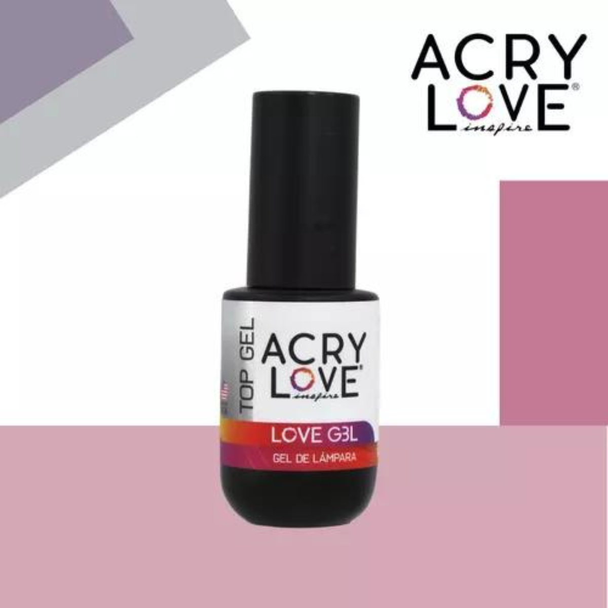 Top Coat Gel Para Uñas 14ml. Acry Love