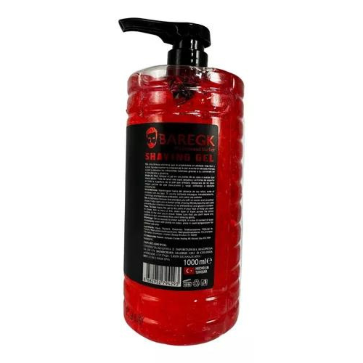 Gel De Afeitar Extreme, Hidrata y Refresca 1000ml. Baregk