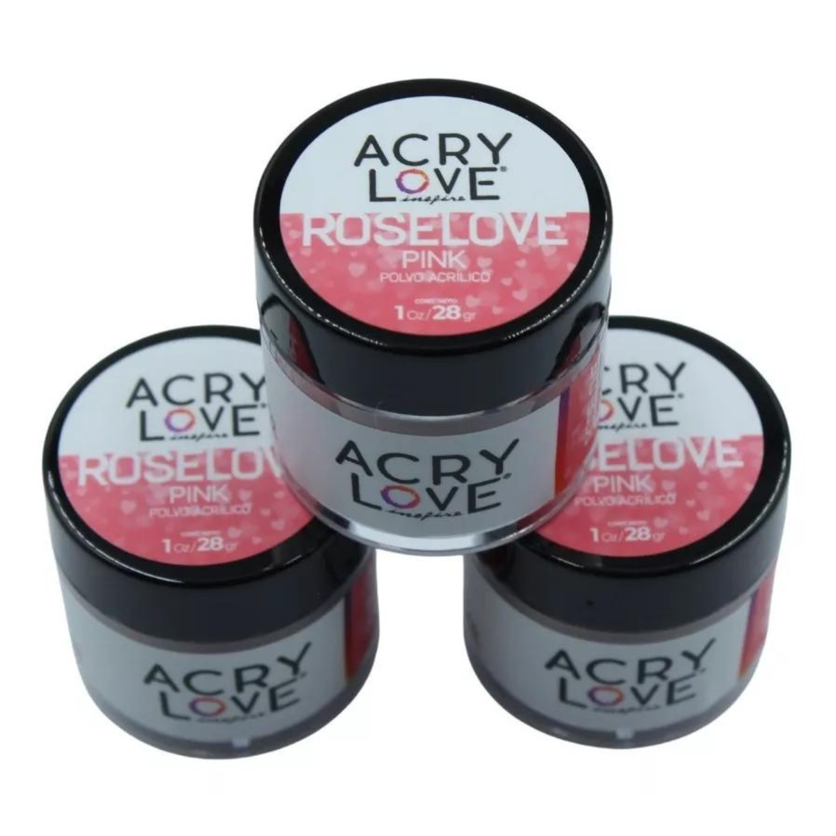 Polvos Acrílicos Básicos 1 Oz, Para Uñas Acrílicas. Acry Love