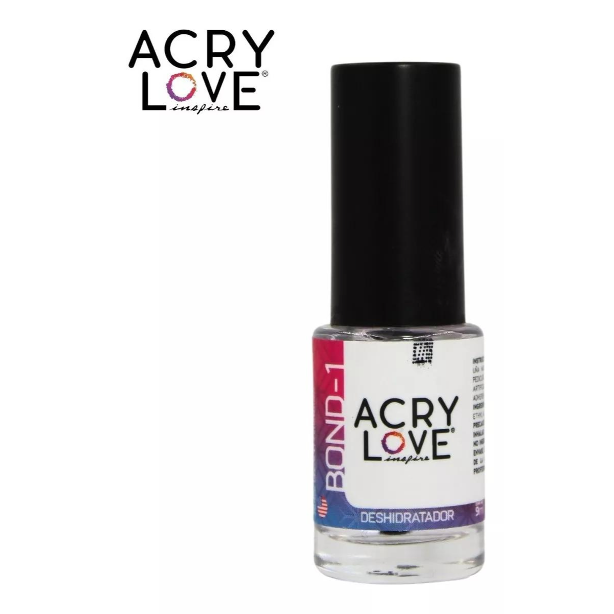 Pack. Top Coat Gel Para Uñas + Bond 1 Y Bond 2. Acry Love