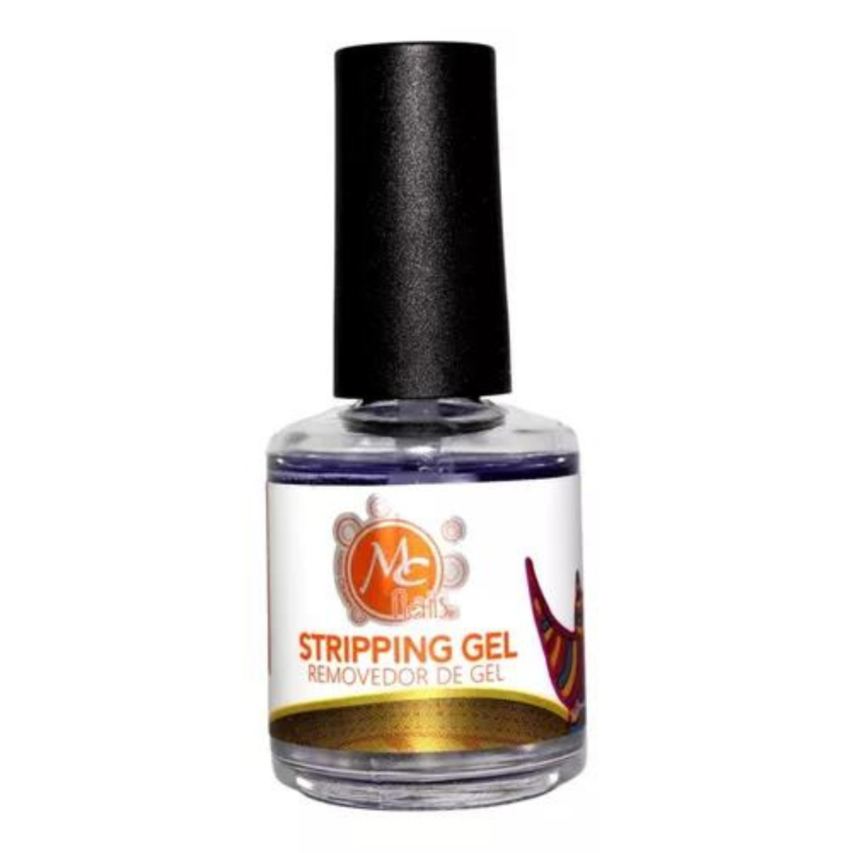 Removedor de Gel con brocha STRIPPING GEL 15ml. Mc Nails