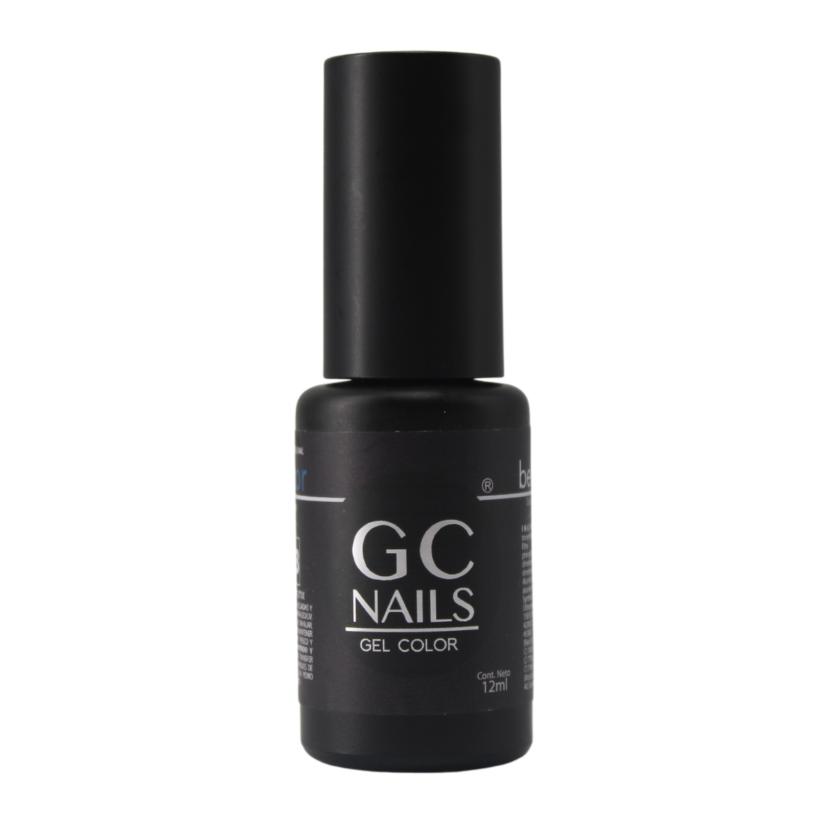 Gel Color de 1 paso, Belcolor #123 MEDIANOCHE. Gc Nails