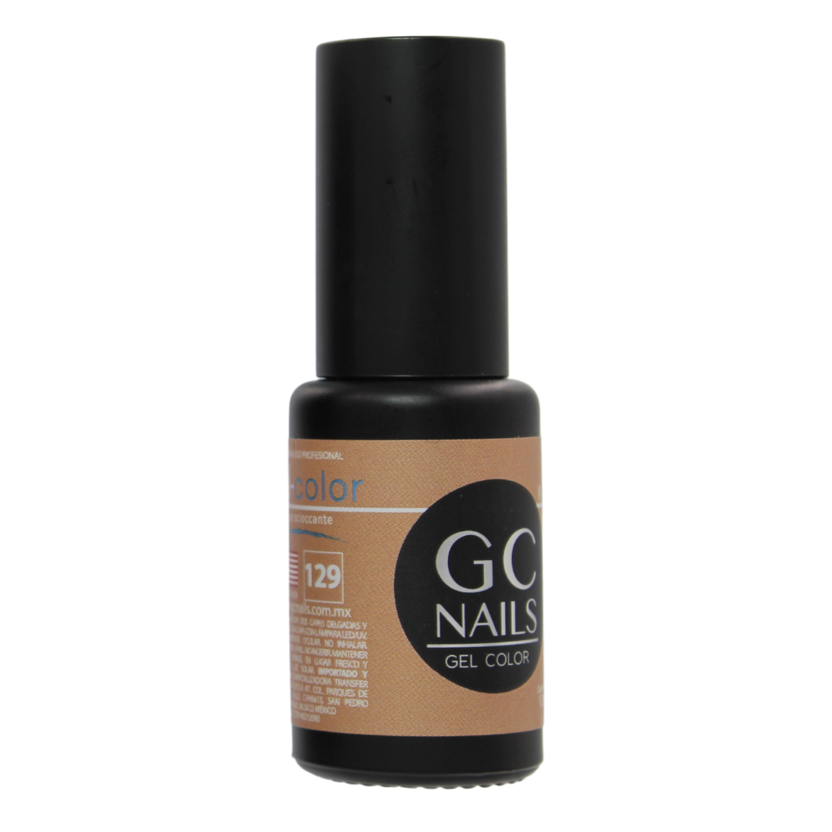 Gel Color de 1 paso, Belcolor #129 NUDE BEIGE. Gc Nails