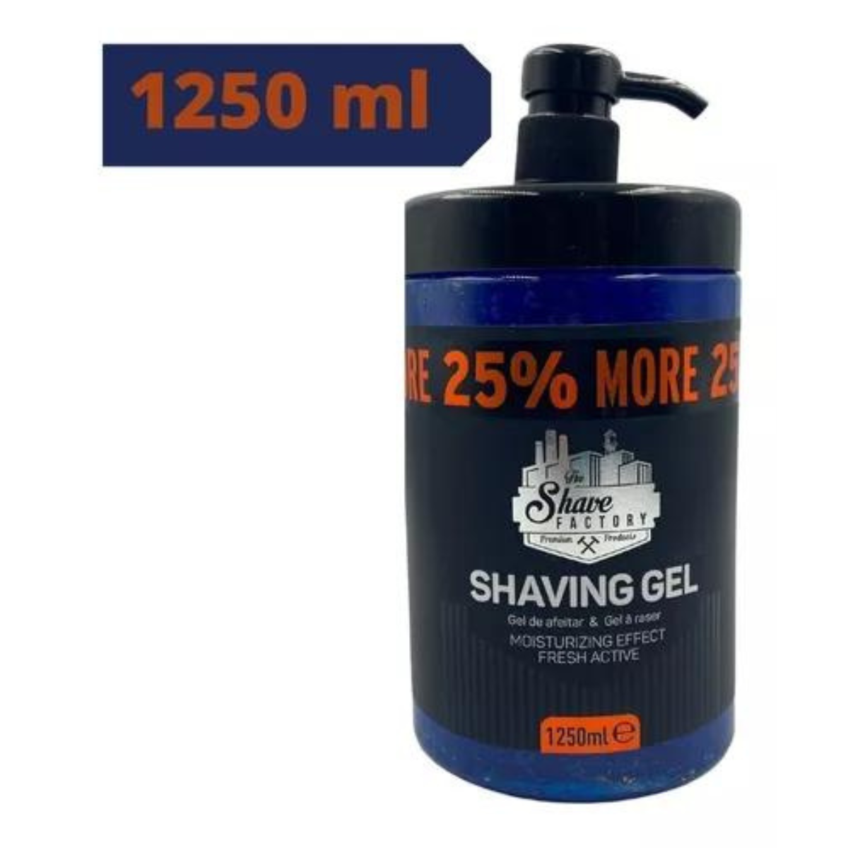 Gel De Afeitar/Shaving Gel FRESH 1250ml. The Shave Factory