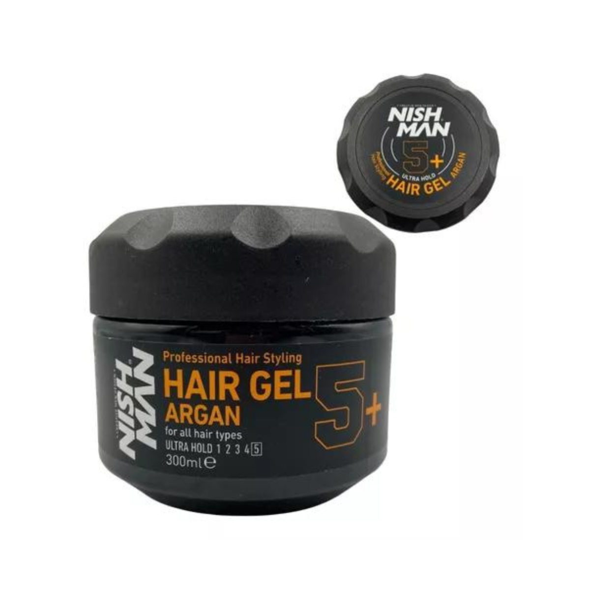 Hair Styling Gel Argan #5, 300ml. Nishman