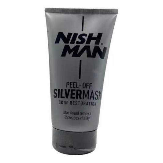 Mascarilla Silver, Puntos Negros, Antiacné 150ml. Nishman