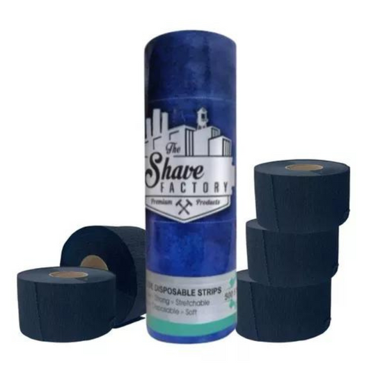 Papel Cuello Negro 500 Tiras. Shave Factory