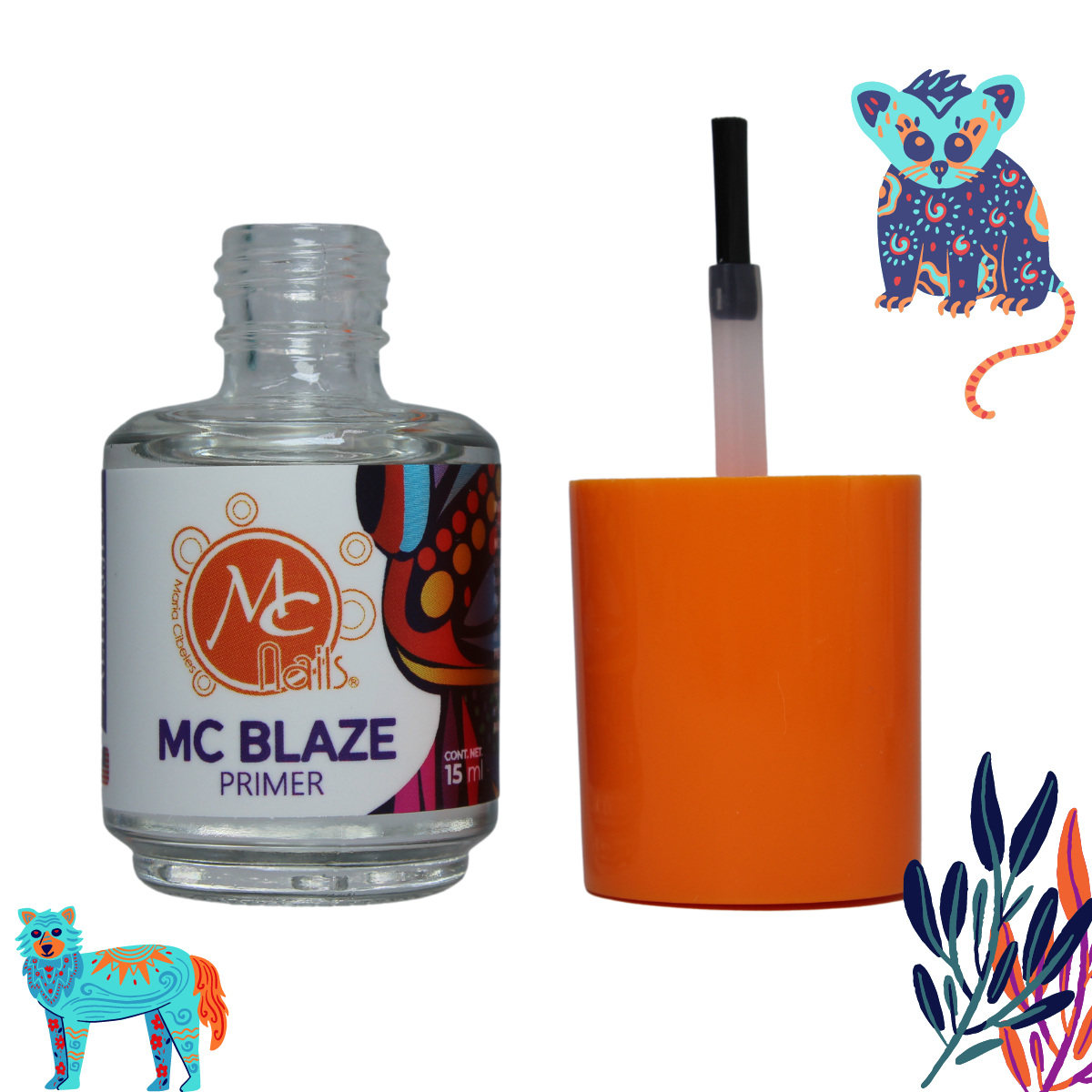 Primer Adherente Extra Fuerte Para Acrílico Blaze. Mc Nails