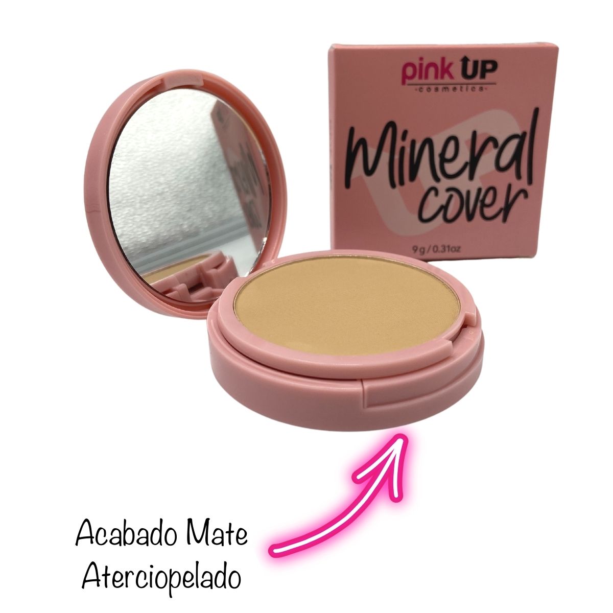 Mineral Cover 500. Pink Up