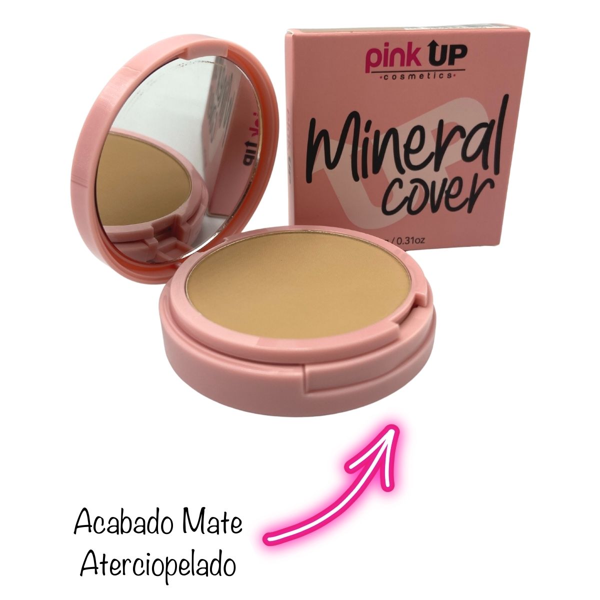 Mineral Cover 600. Pink Up