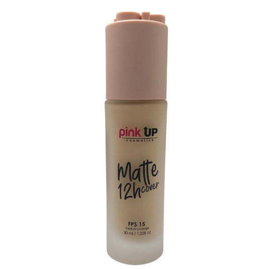 Maquillaje Líquido Mate Pale 100 Matte 12 hrs. Pink Up