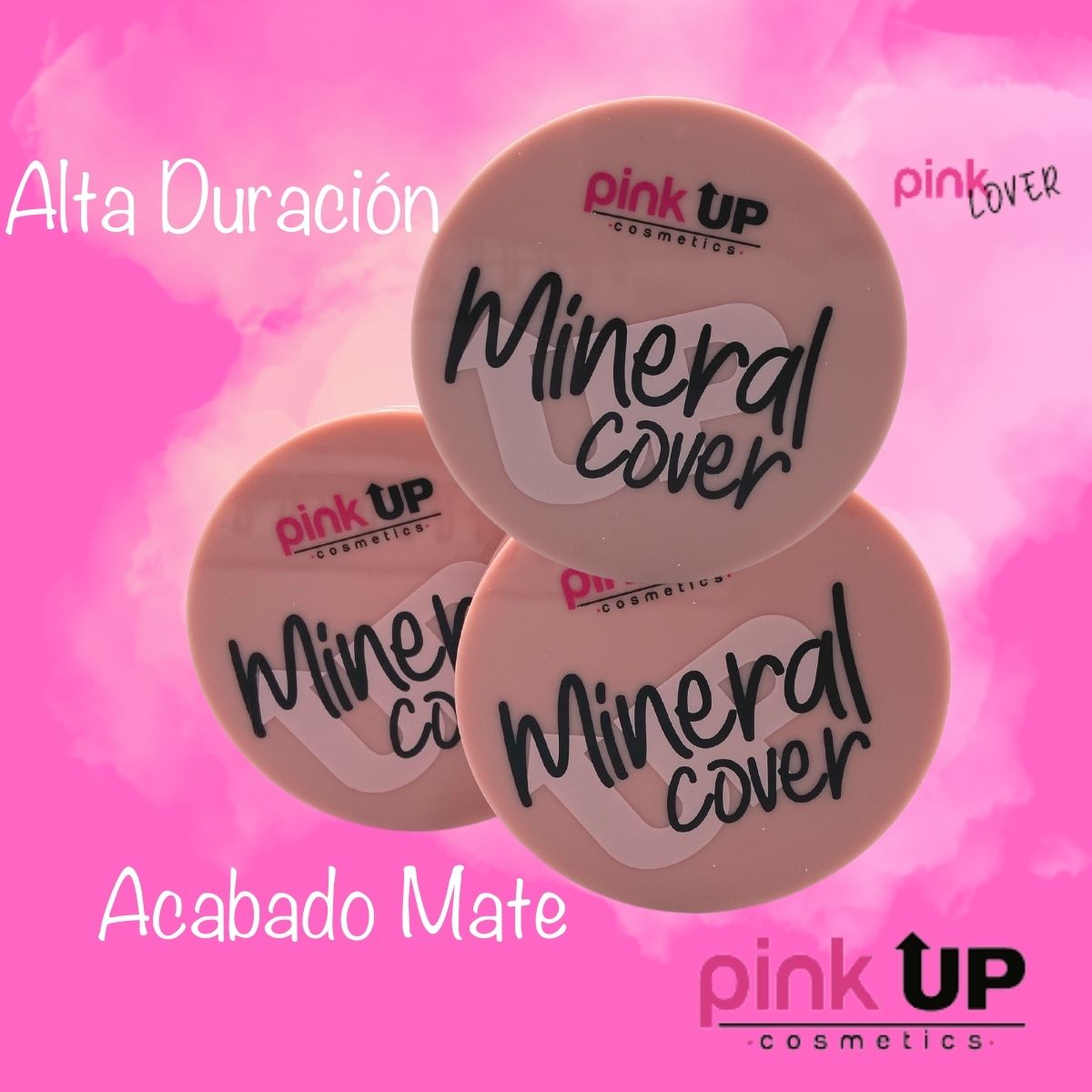 Mineral Cover 600. Pink Up