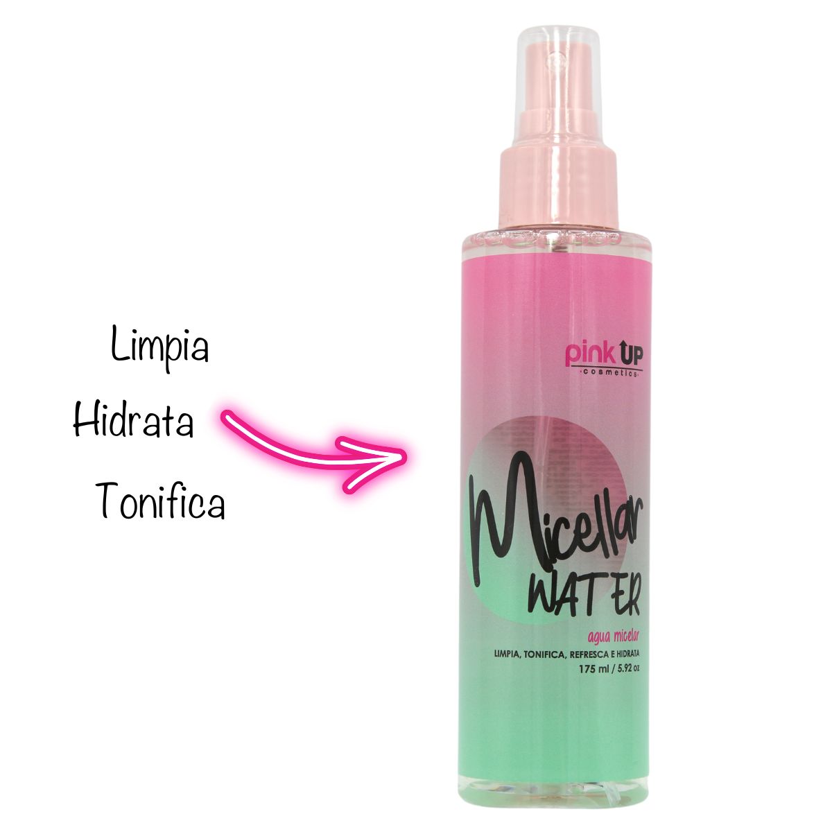 Agua Micelar. Pink Up