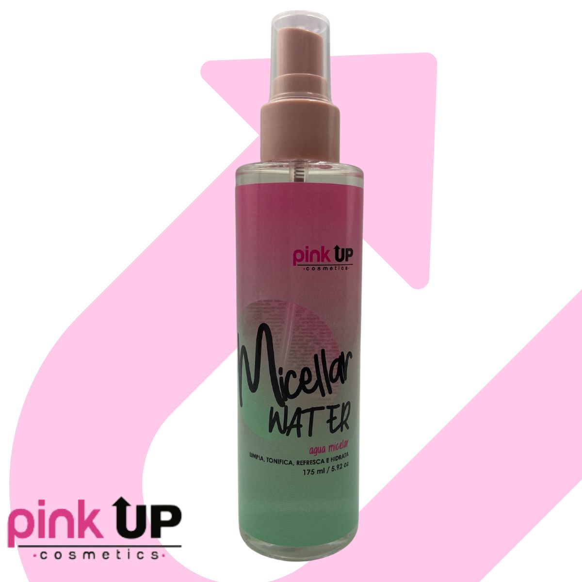 Agua Micelar. Pink Up