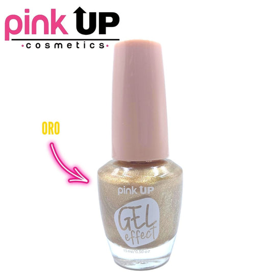 Gel Effect Esmalte Para Uñas Efecto Gel 39 Oro, Pink Up