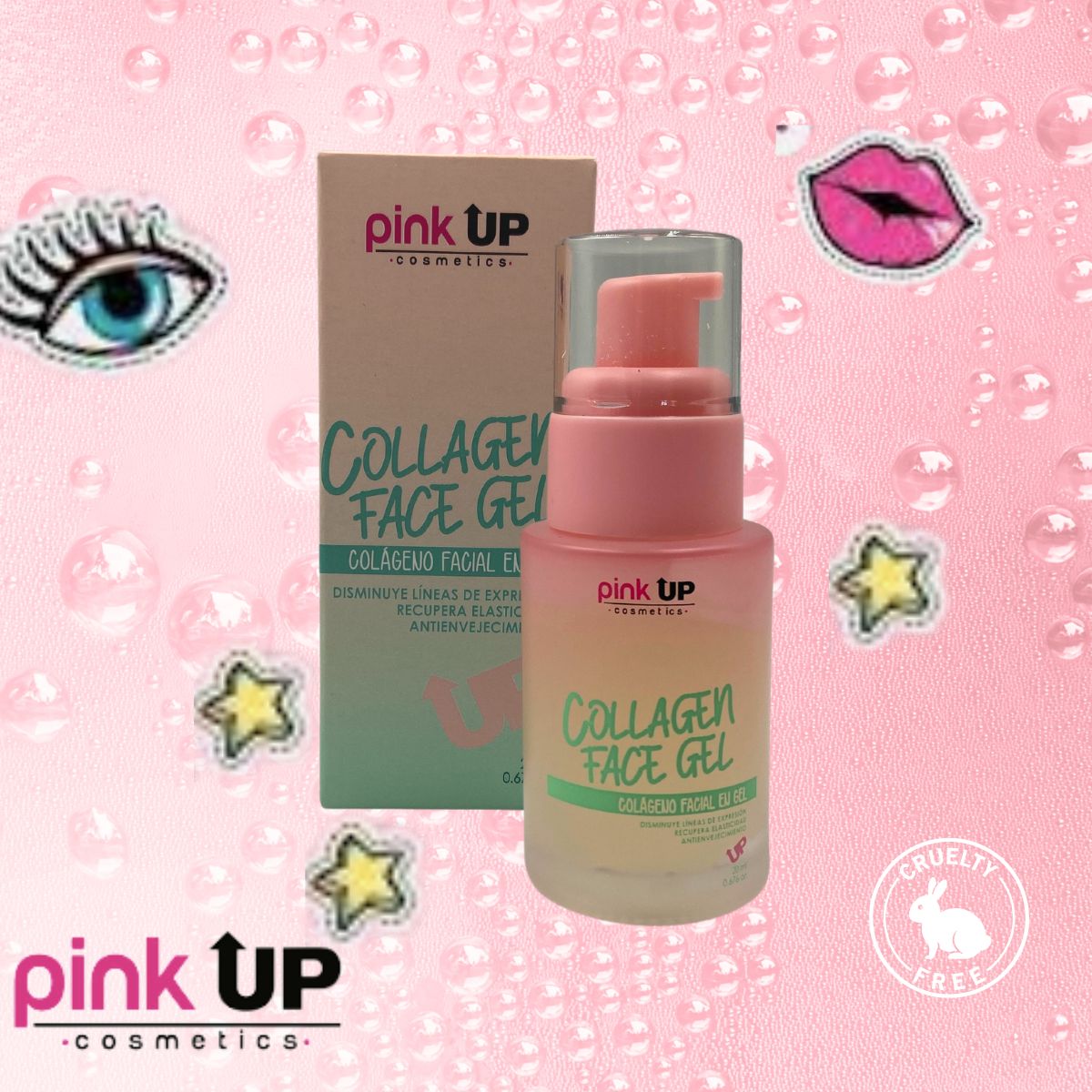 Colágeno en Gel. Pink Up