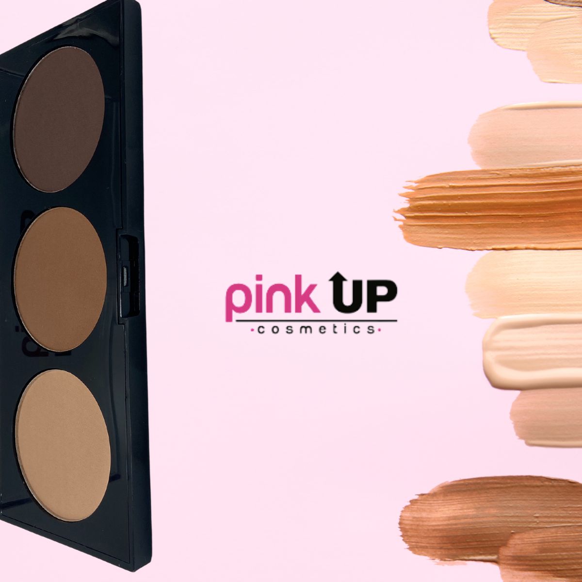 Paleta en Polvo Contour Basic 600. Pink Up