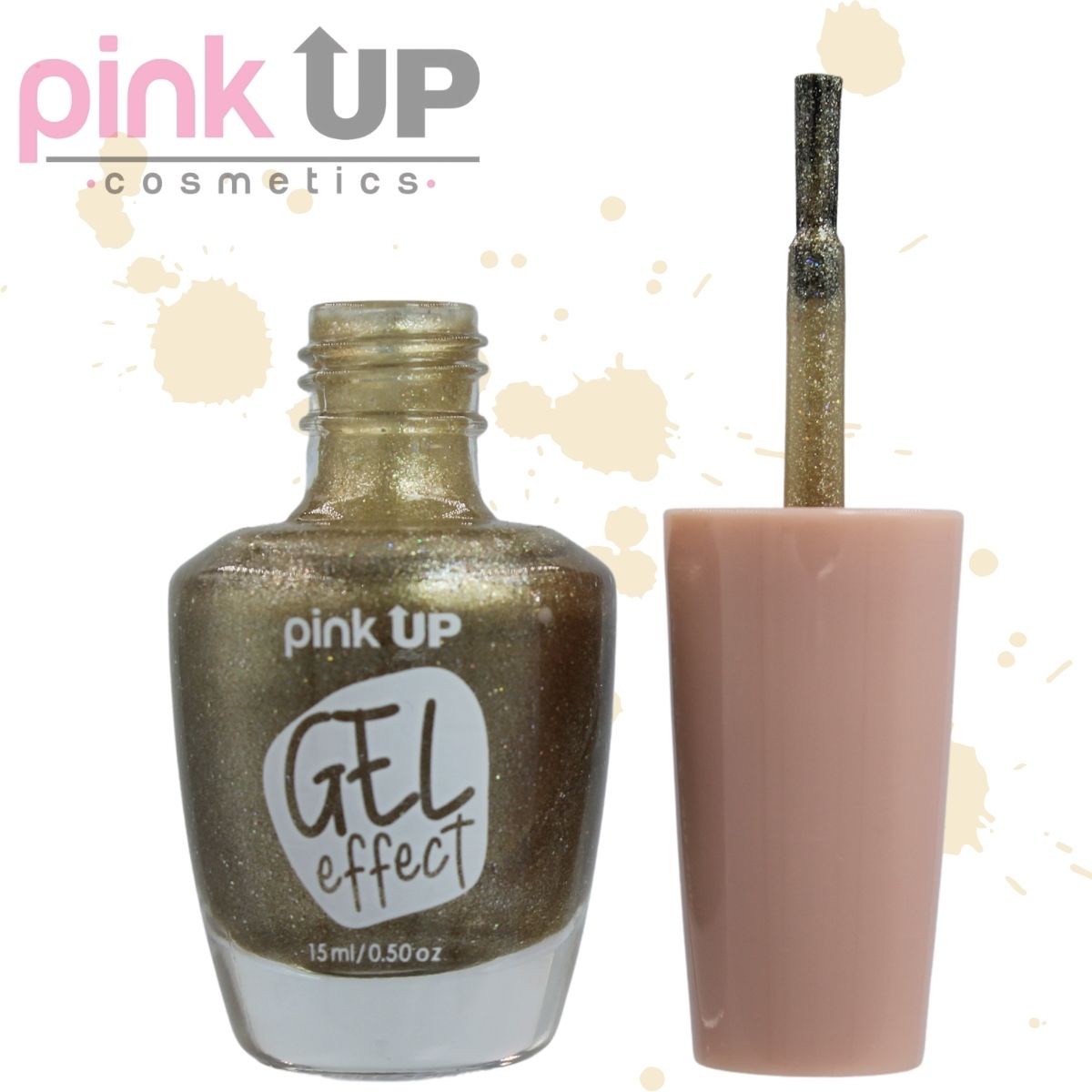 Gel Effect  Esmalte Para Uñas Efecto Gel 38 Sand, Pink Up