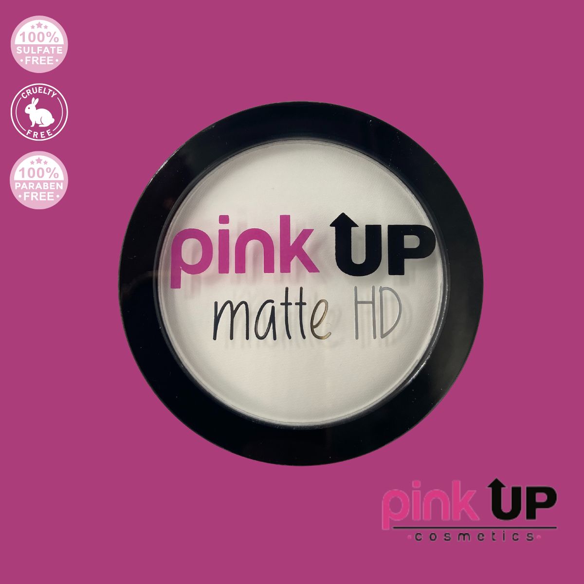 Polvo Compacto Matte HD. Pink Up