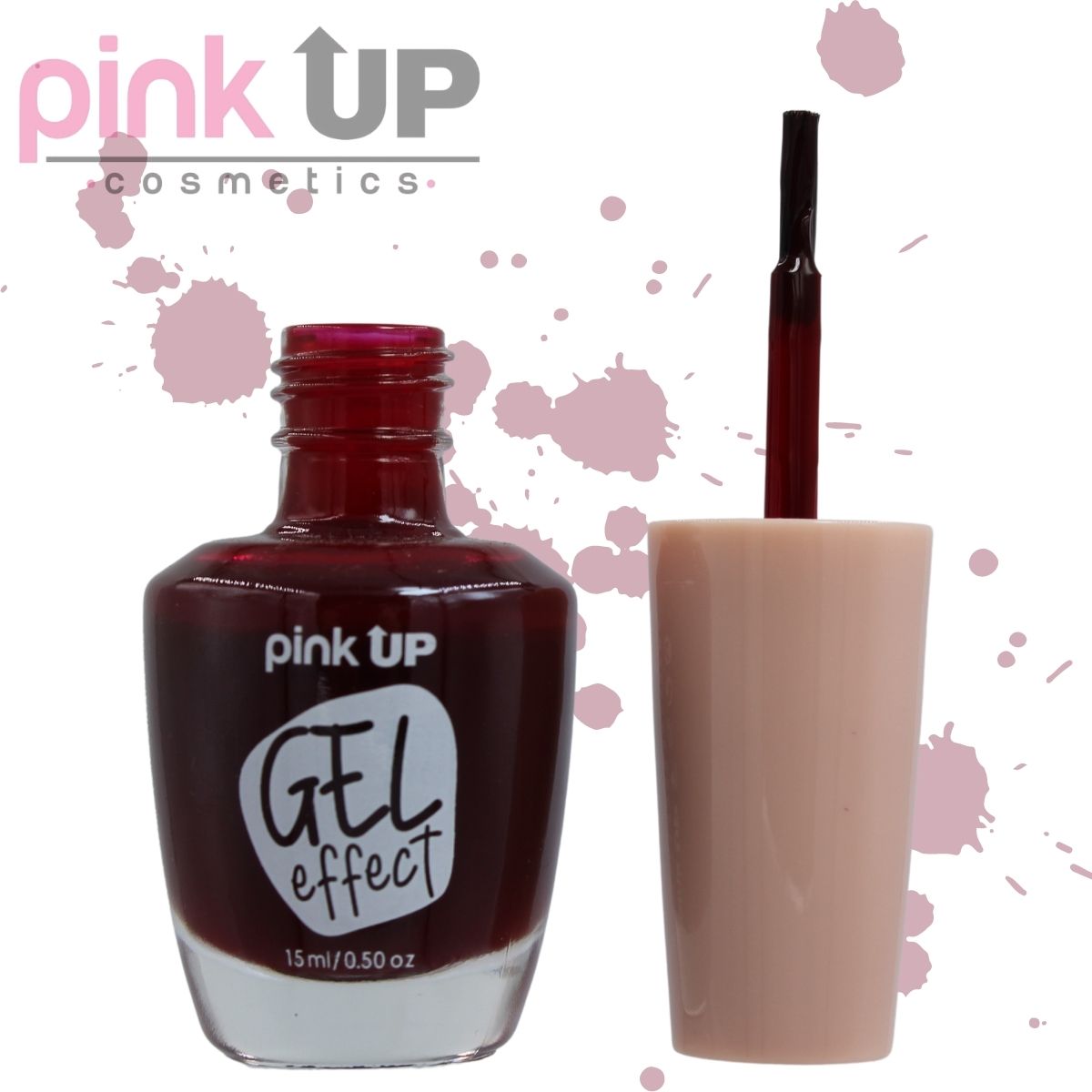 Copia de Copia de Gel Effect  Esmalte Para Uñas Efecto Gel 35 Tinto, Pink Up