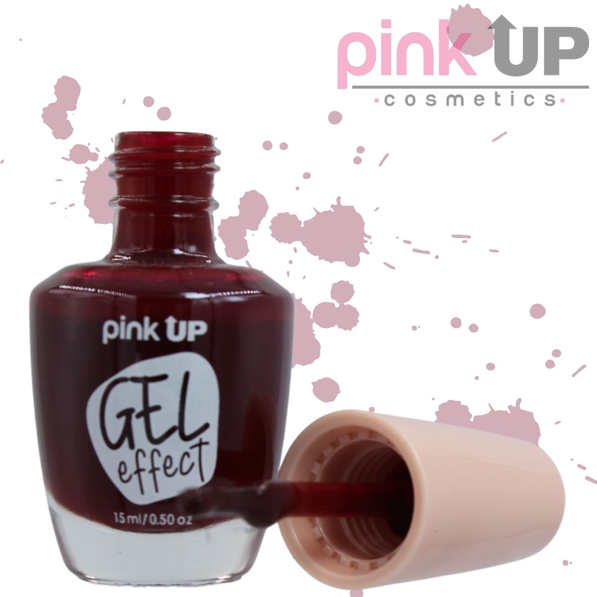 Copia de Copia de Gel Effect  Esmalte Para Uñas Efecto Gel 35 Tinto, Pink Up