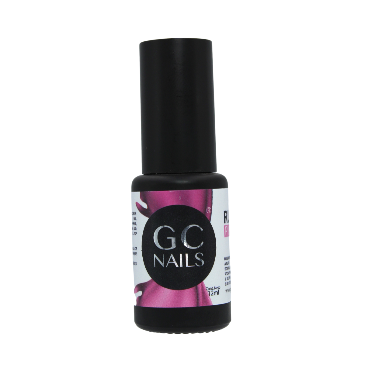 Gel Rubber Pink. Gc Nails