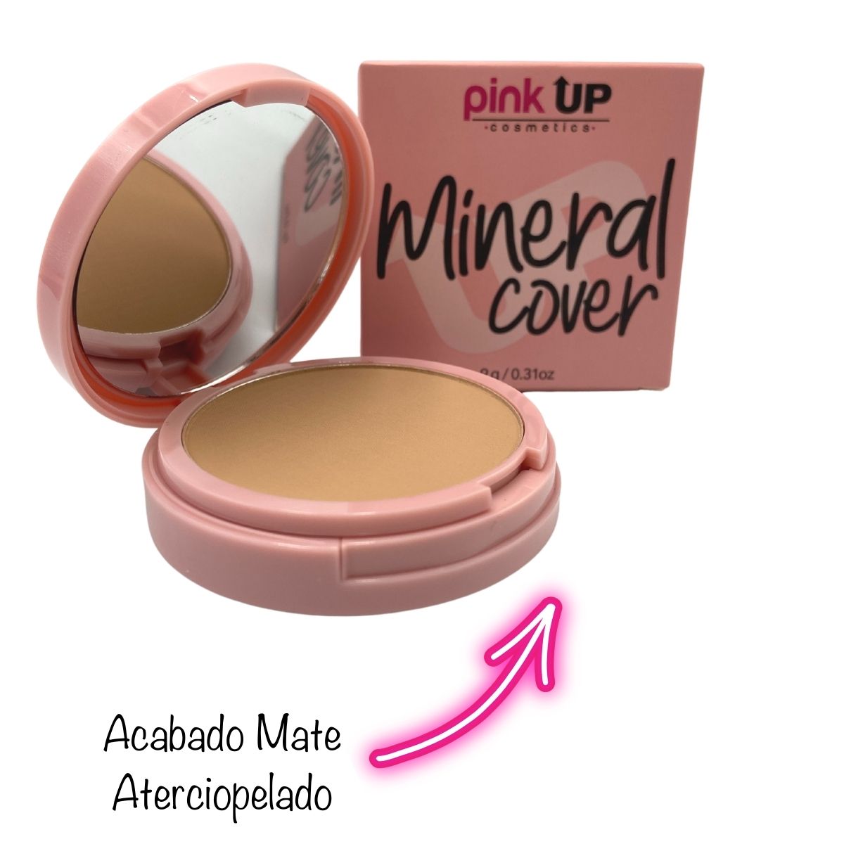 Mineral Cover 300. Pink Up