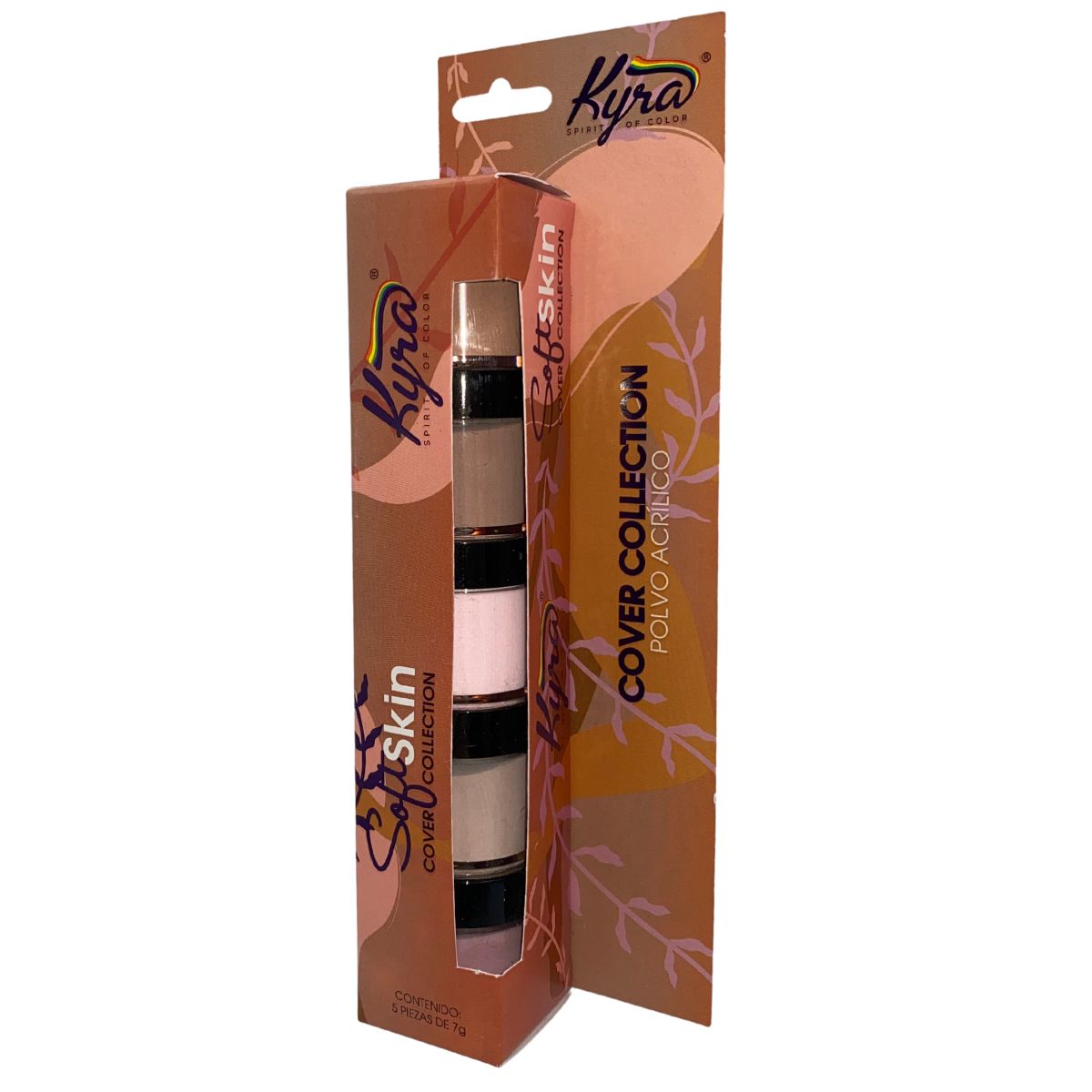 Soft Skin Cover Collection Acrilíco 7gr  5pzs. Kyra