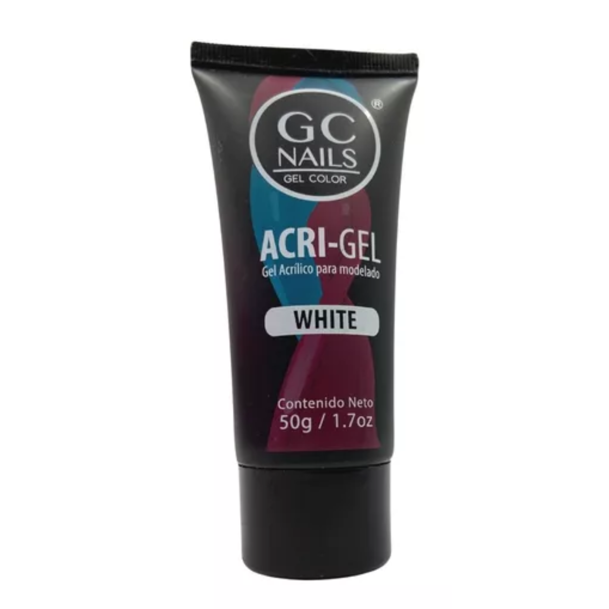 Acri-Gel White (Blanco). Gc Nails