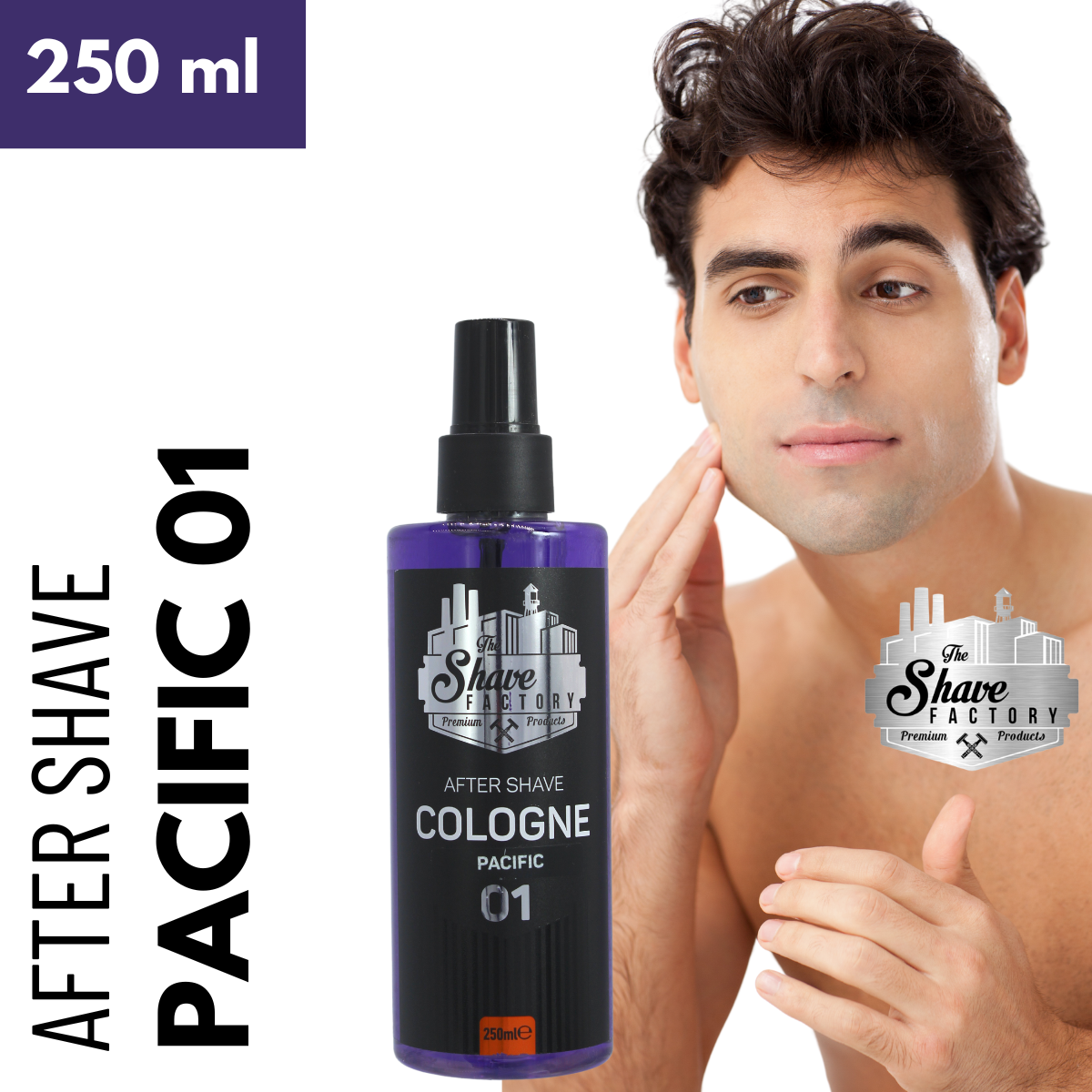 Colonia #01, After Shave 250ml. The Shave Factory