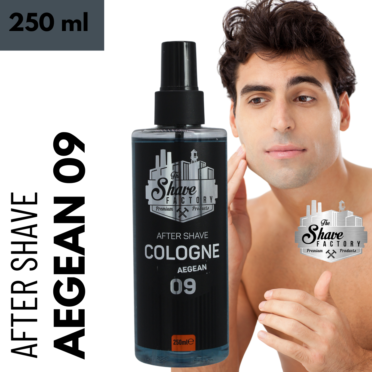 Colonia #09, After Shave 250ml. The Shave Factory