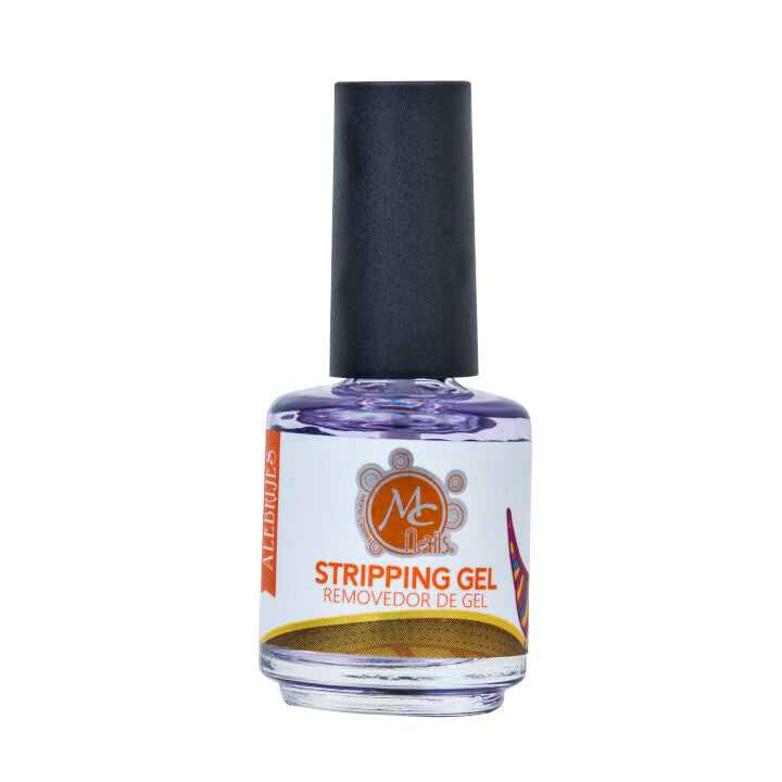 Removedor de Gel con brocha STRIPPING GEL 15ml. Mc Nails