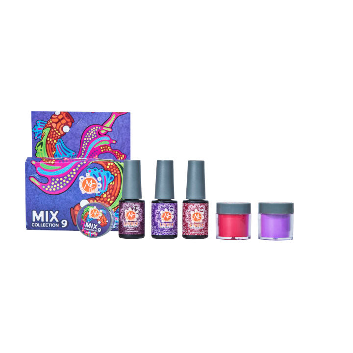 Colección MIX Collection 6 pz #9. Mc Nails