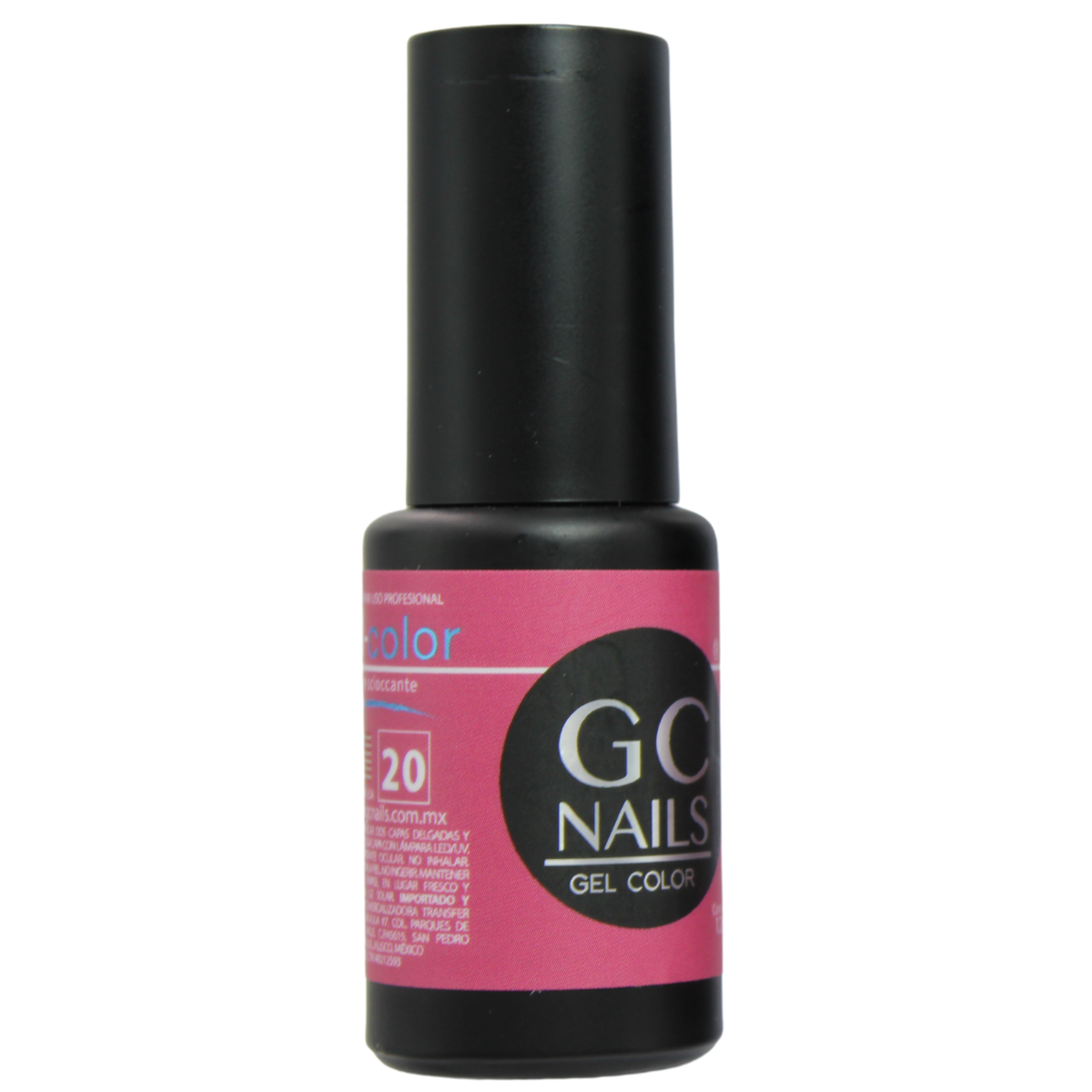 Gel Color de 1 paso, Belcolor #20 GROSELLA. Gc Nails