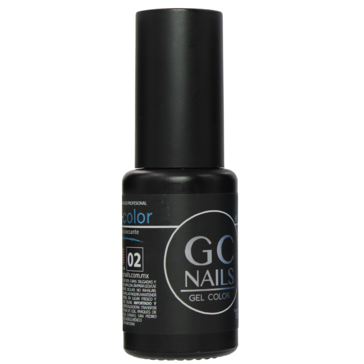 Gel Color de 1 paso, Belcolor #2 CARBON. Gc Nails