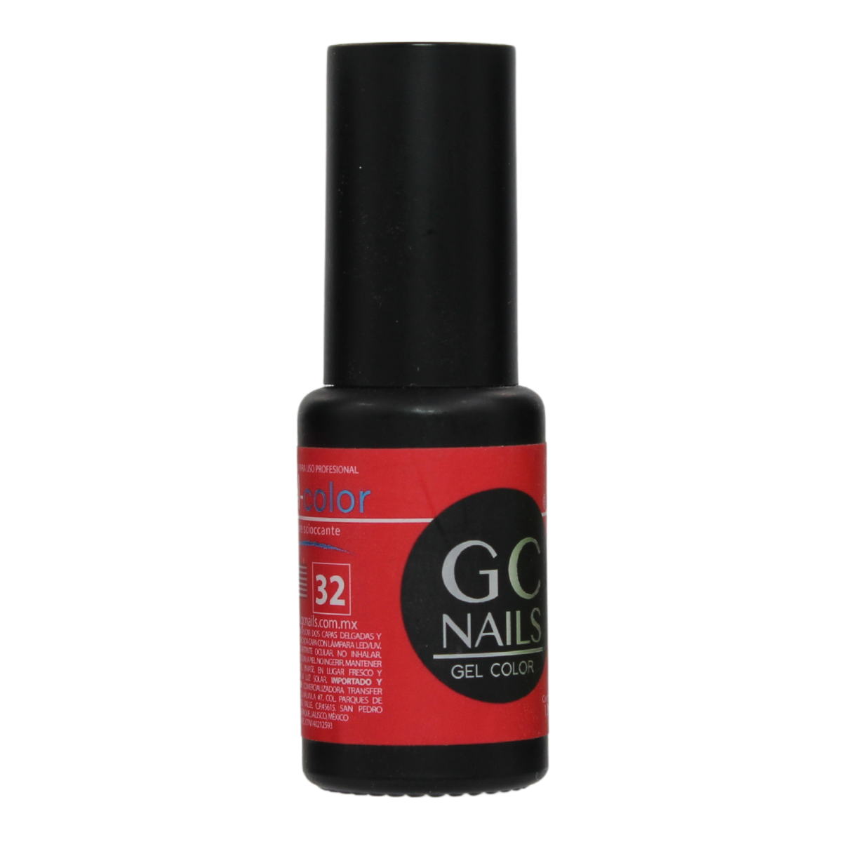 Gel Color de 1 paso, Belcolor #32 FRESA. Gc Nails