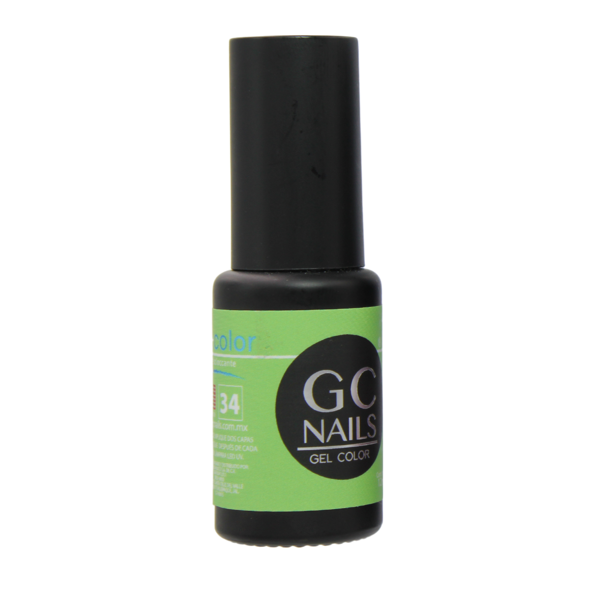 Gel Color de 1 paso, Belcolor #34 LIMA. Gc Nails