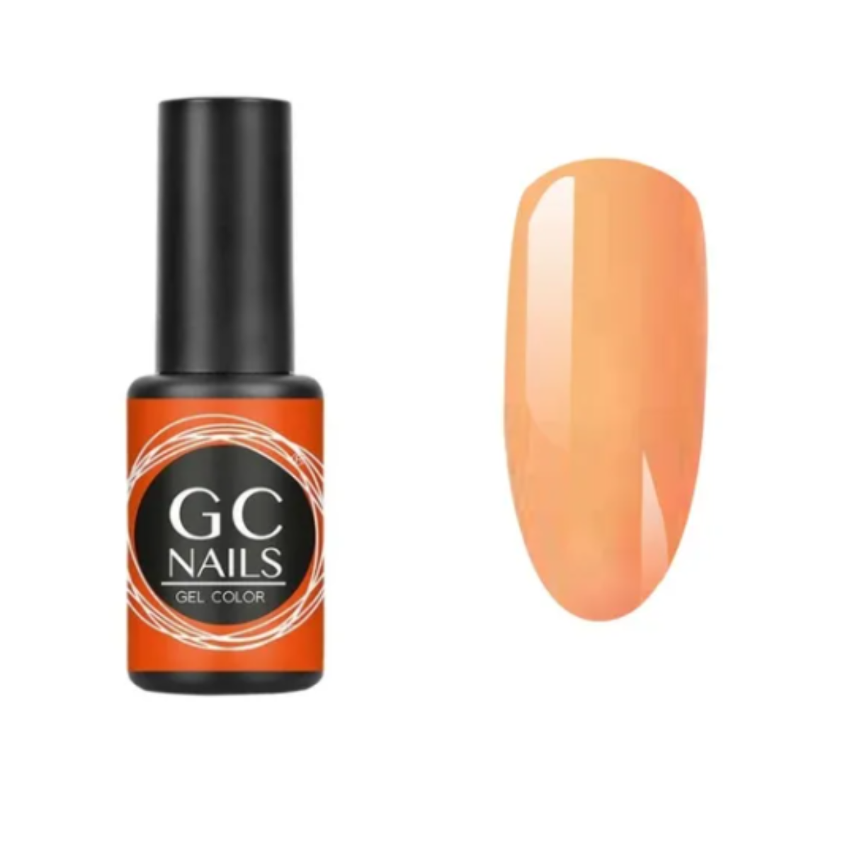 Gel Color de 1 paso, Belcolor #39 TANGERINA GLOW. Gc Nails