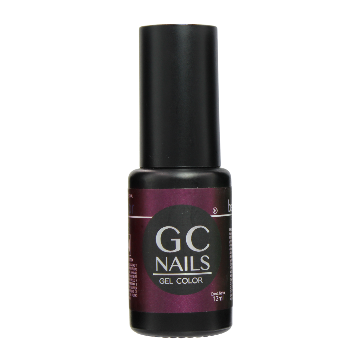 Gel Color de 1 paso, Belcolor #44 VINO. Gc Nails