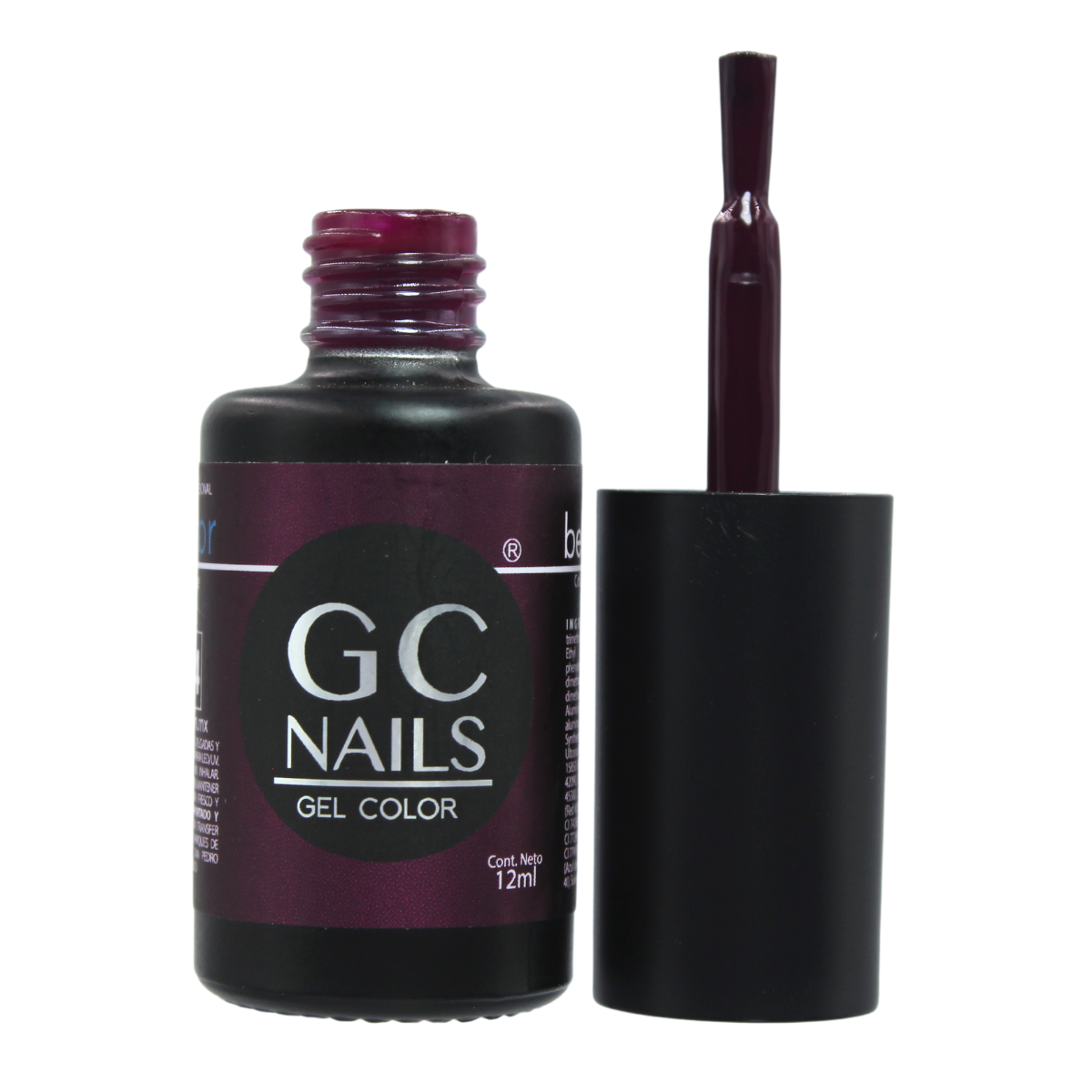 Gel Color de 1 paso, Belcolor #44 VINO. Gc Nails